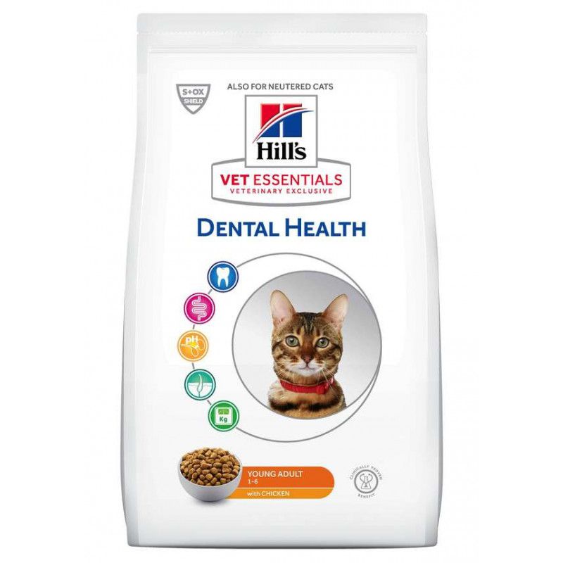 Croquettes Hill S Vet Essentials Feline Young Adult Dental Health