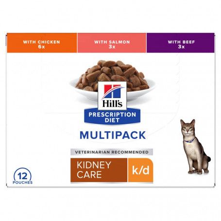 Chat k/d Kidney Pack Mixte Sachet repas