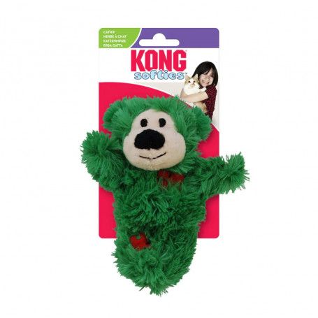 Kong Cat Holiday Softies Pajama Bear