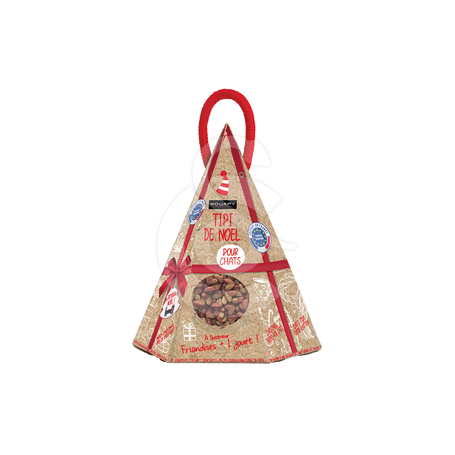 Accessoire Noël chat : Tipi Surprise