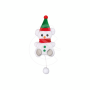 Ourson Bonhomme de neige avec pompon