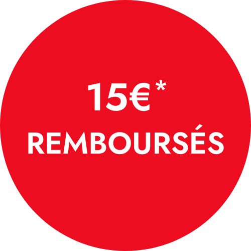 3x10€ remboursés